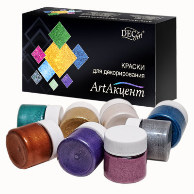 Акриловые краски для декорирования "ArtАкцент" ООО НПП «Экспоприбор»