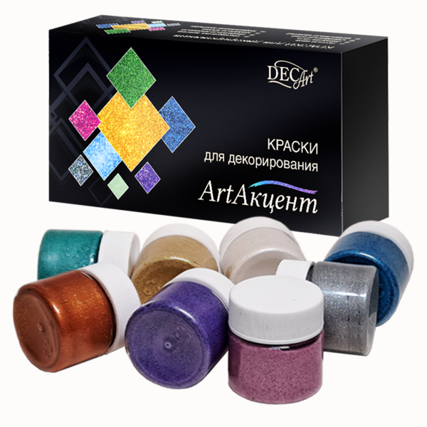 Акриловые краски для декорирования "ArtАкцент" ООО НПП «Экспоприбор»