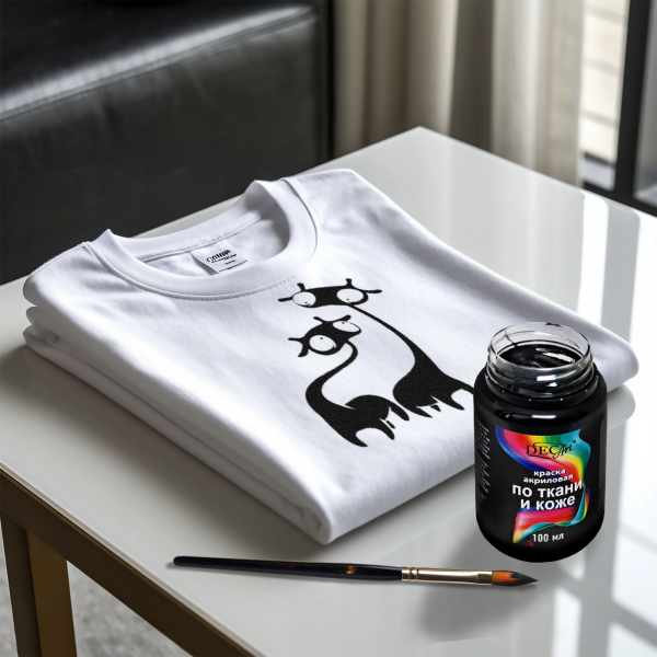 Акриловые краски по ткани и коже 100 мл. ООО НПП «Экспоприбор»