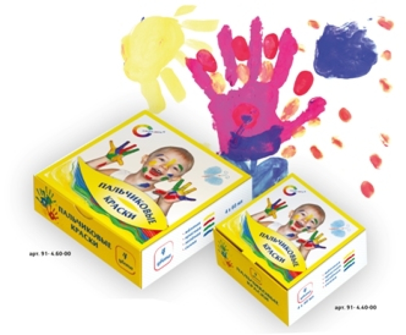Мы начали выпуск пальчиковых красок ООО НПП «Экспоприбор»